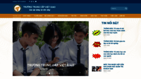 What Vietgiao.edu.vn website looked like in 2020 (4 years ago)