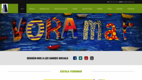 What Voramar.cat website looked like in 2020 (4 years ago)