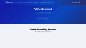What Vpnstunnel.com website looked like in 2020 (4 years ago)
