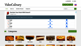 What Videoculinary.com website looked like in 2020 (4 years ago)