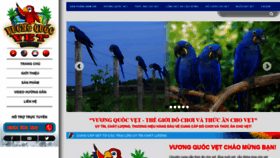 What Vuongquocvet.com website looked like in 2020 (4 years ago)