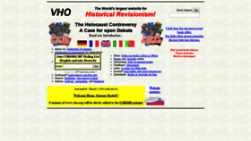 What Vho.org website looked like in 2020 (4 years ago)