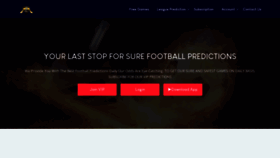 What Visionpredict.com.ng website looked like in 2020 (4 years ago)