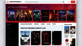 What Voirfilmstreaming.tv website looked like in 2020 (4 years ago)