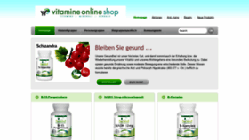 What Vitamine-online-shop.com website looked like in 2020 (4 years ago)