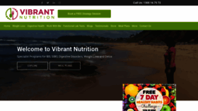 What Vibrantnutrition.com.au website looked like in 2020 (4 years ago)