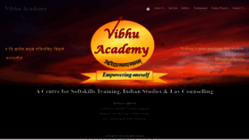 What Vibhuacademy.com website looked like in 2020 (4 years ago)