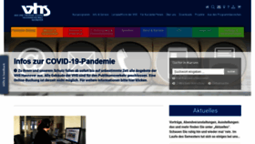 What Vhs-hannover.de website looked like in 2020 (5 years ago)