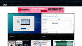 What Vn-z.vn website looked like in 2020 (5 years ago)