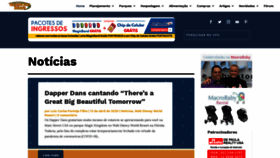 What Viajandoparaorlando.com website looked like in 2020 (4 years ago)