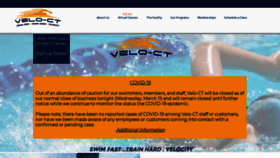 What Velo-ct.com website looked like in 2020 (4 years ago)