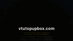 What Vtutopup.com website looked like in 2020 (4 years ago)