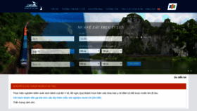 What Vetau.vn website looked like in 2020 (4 years ago)