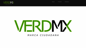 What Verdmx.org website looked like in 2020 (4 years ago)