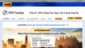 What Vpntracker.com website looked like in 2020 (4 years ago)