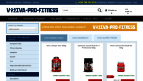 What Vyziva-pro-fitness.cz website looked like in 2020 (4 years ago)