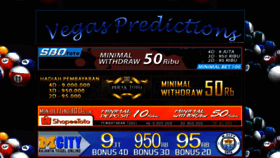 What Vegaspredictions.com website looked like in 2020 (4 years ago)