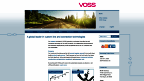 What Vossusa.com website looked like in 2020 (4 years ago)