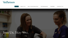 What Vetpartners.com.au website looked like in 2020 (4 years ago)