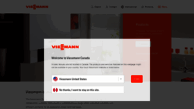 What Viessmann.ca website looked like in 2020 (4 years ago)