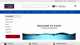 What Vyair.com website looked like in 2020 (4 years ago)