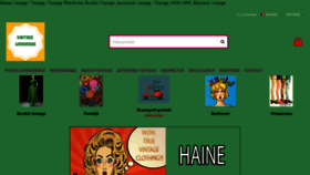What Vintagewardrobe.ro website looked like in 2020 (4 years ago)