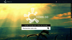 What Villes.co website looked like in 2020 (4 years ago)
