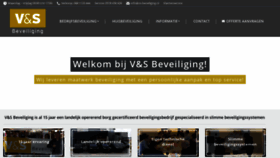 What Vs-beveiliging.nl website looked like in 2020 (4 years ago)