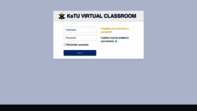 What Vclass.kstu.edu.gh website looked like in 2020 (4 years ago)