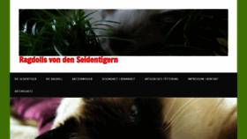 What Von-den-seidentigern.de website looked like in 2020 (4 years ago)