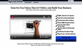 What Viralvideosystem.com website looked like in 2020 (4 years ago)