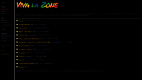 What Vivalazone.org website looked like in 2020 (3 years ago)
