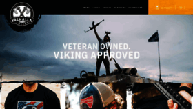 What Valhallawear.net website looked like in 2020 (4 years ago)
