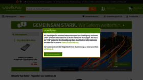What Voelkner-electronic.de website looked like in 2020 (4 years ago)