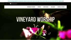 What Vineyardworship.org.uk website looked like in 2020 (4 years ago)