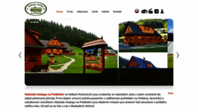 What Valasskechalupy.cz website looked like in 2020 (4 years ago)