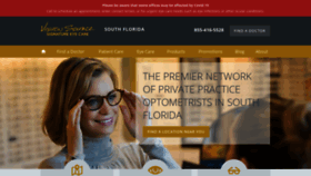 What Visionsourcesouthflorida.com website looked like in 2020 (4 years ago)
