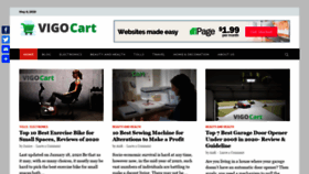 What Vigocart.com website looked like in 2020 (4 years ago)