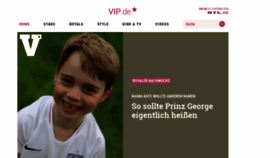 What Vip.de website looked like in 2020 (4 years ago)