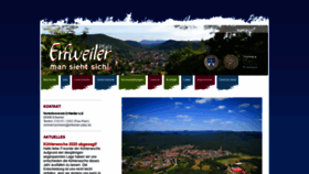 What Verkehrsverein-erfweiler.de website looked like in 2020 (3 years ago)