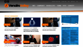 What Venafrovolley.com website looked like in 2020 (4 years ago)
