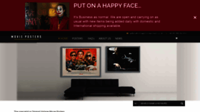 What Vintagemovieposters.co.uk website looked like in 2020 (5 years ago)