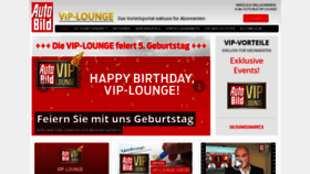 What Vip-lounge.autobild.de website looked like in 2020 (4 years ago)