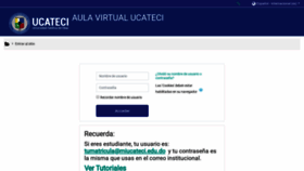 What Virtual.ucateci.edu.do website looked like in 2020 (4 years ago)