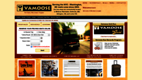 What Vamoosebus.com website looked like in 2020 (3 years ago)