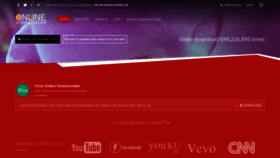 What Vine.online-downloader.com website looked like in 2020 (4 years ago)