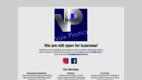 What Valeplastics.com.au website looked like in 2020 (3 years ago)