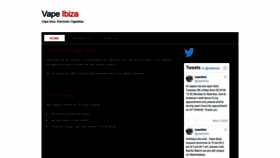 What Vapeibiza.com website looked like in 2020 (3 years ago)