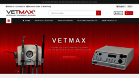 What Vetmax.com website looked like in 2020 (3 years ago)