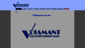 What Vdiamant.de website looked like in 2020 (4 years ago)